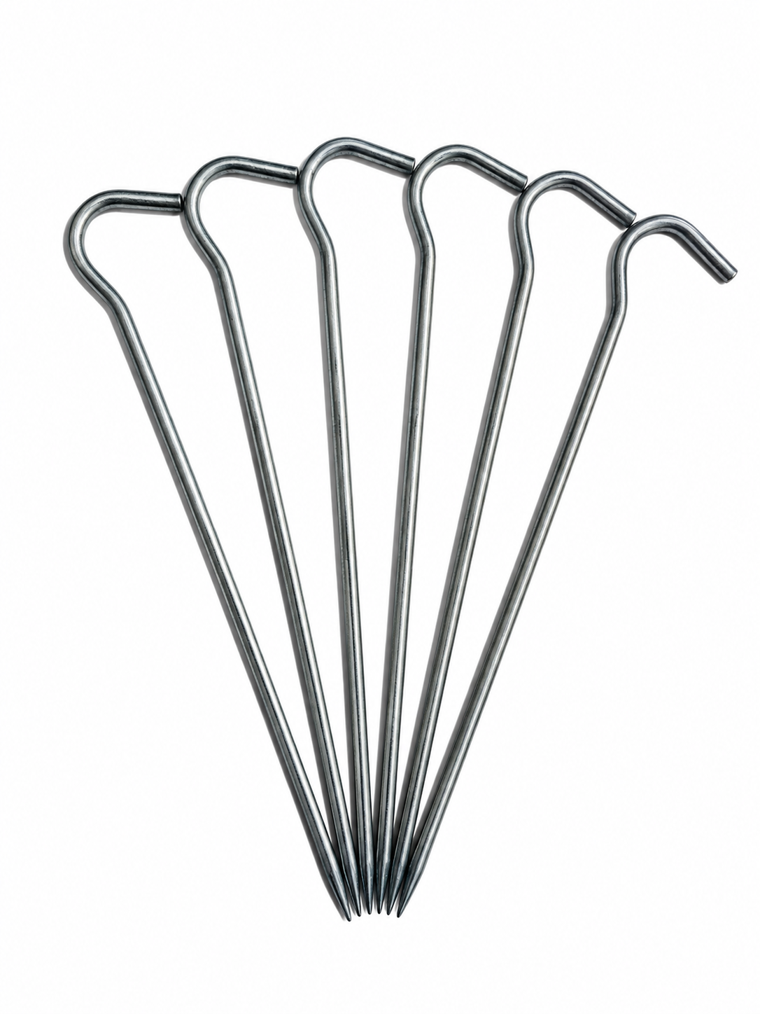 Vesuv Outdoors - Ultralight Titanium Tent Pegs - 6 pack