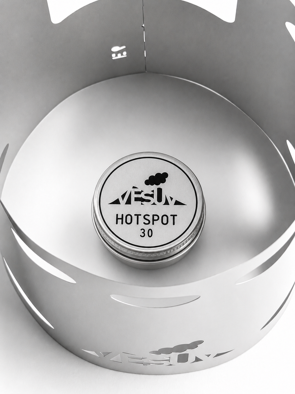 Vesuv Outdoors - Titanium Windshield for Evernew Ti U.L 600 Pot