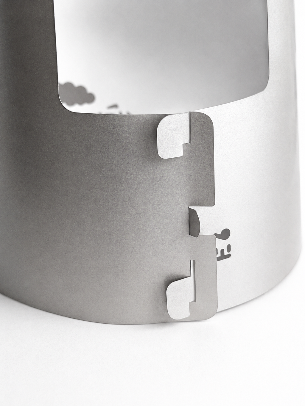 Vesuv Outdoors - Titanium Windshield for Evernew Ti U.L 1300 Pot