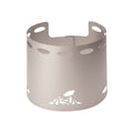 Vesuv Outdoors - Titanium Windshield for Evernew Ti U.L 1300 Pot