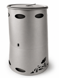 Vesuv Outdoors - Titanium Windshield for Toaks 750 Pot